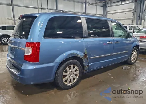 2012 Chrysler Town & Country Touring L z USA, uszkodzony, nr VIN 2C4RC1CG0CR117195